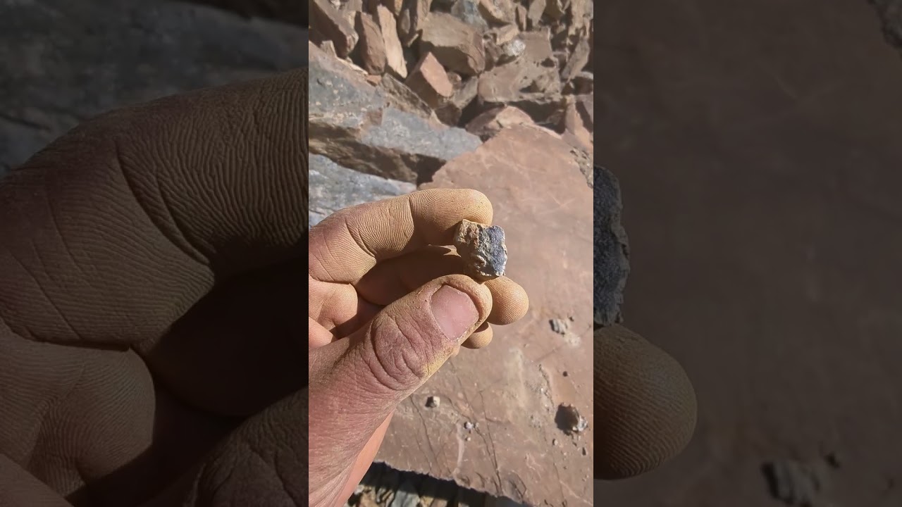 Antimony Ore locate at Melp Valley Torkhow Upper Chitral.