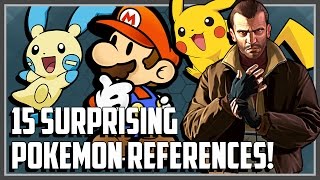 15 surprising pokemon references in other games