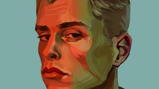 How to paint TEXTURE on a stylized portrait [Easy for all level]