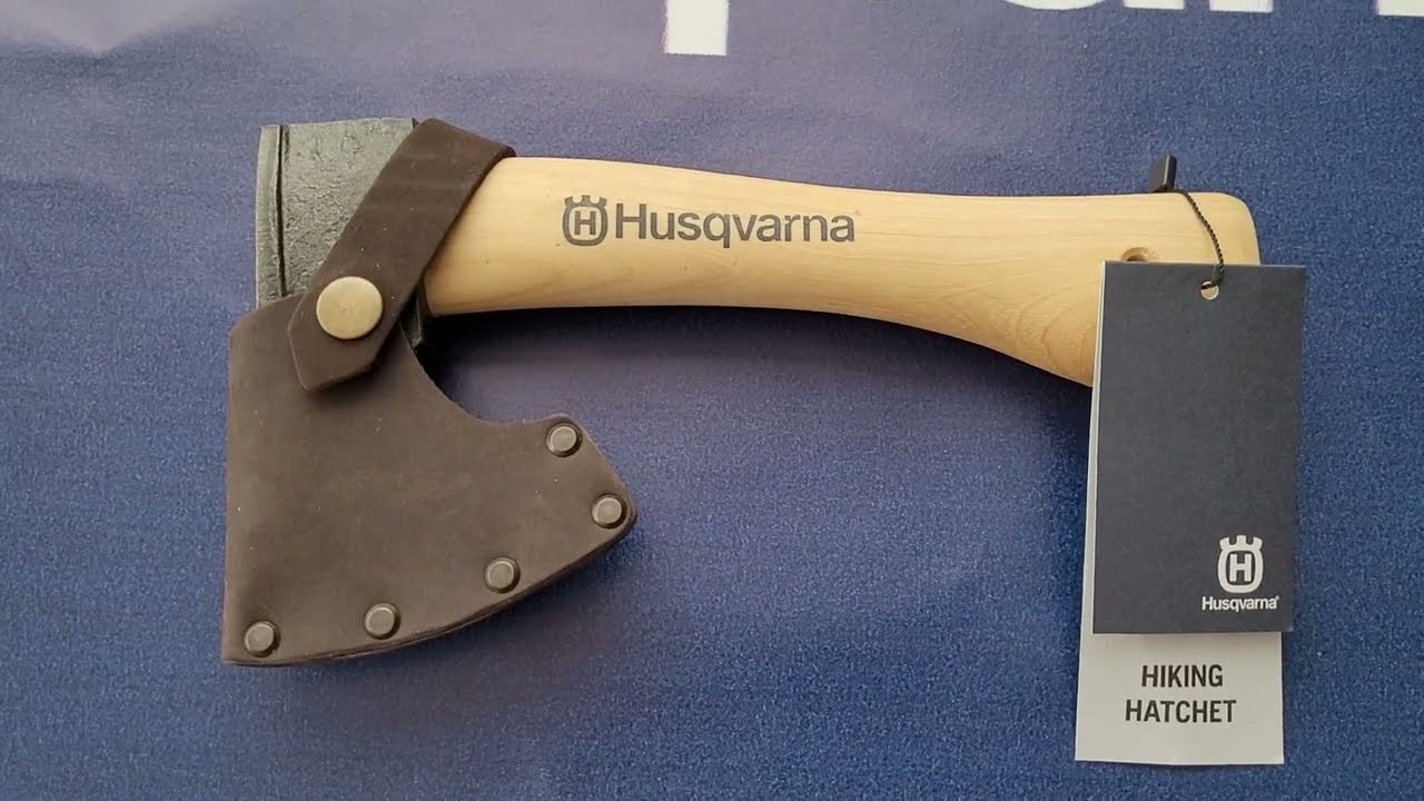 Husqvarna axes and hatchets (fabric and YouTube