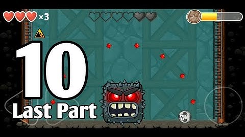 Red Ball 4 - Gameplay Walkthrough Part 10 - Last Part (Android & iOS)