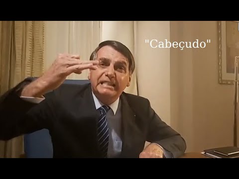 Bolsonaro chama cearense de cabeçudo - YouTube