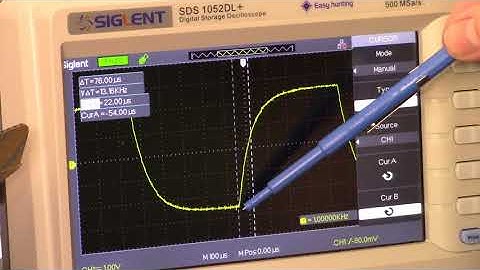 Measure Capacitor with an Oscilloscope and Signal Generator