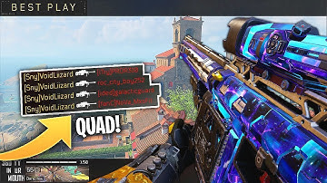 QUAD FEED TRICKSHOT KILLCAM & THE BEST BO4 SHOT YET! (Weekly Bangers #4)