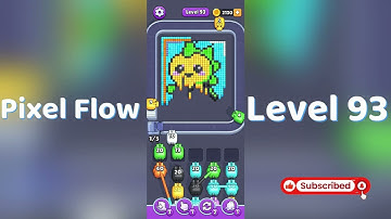 🎮 Pixel Flow Level 93 Walkthrough | Go Answer 🧩✨