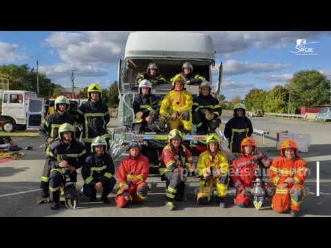 Présentation du poids lourd pédagogique - SDIS 86