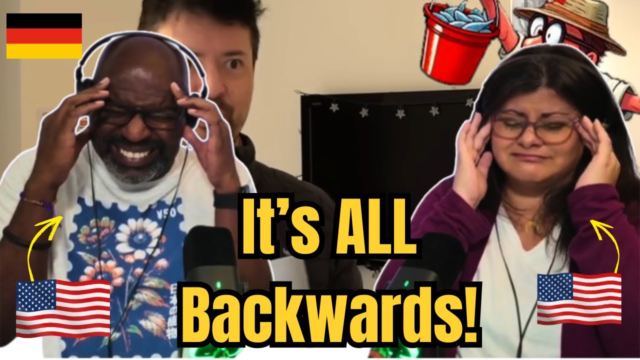 English...But with GERMAN Grammar?! | Americans React