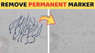 How to Remove Permanent Marker from Marble Tile | House Keeper