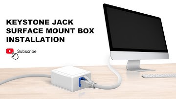 How To Install A Keystone Surface Mount Box｜VCELINK