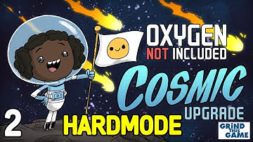 COSMIC UPGRADE Base #2 (Hardest Difficulty) - Oxygen Not Included - Solar Panel, Egg Cracker, Glass