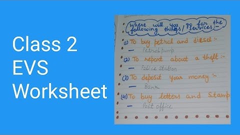 class 2 EVS worksheet/EVS worksheet for class 2/@englishworksheet