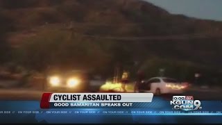 Good Samaritan speaks out after helping cyclist assaulted on north east side