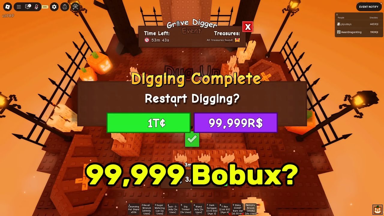 THIS HALLOWEEN UPDATE IS BORING | Grow a Garden