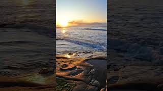 Sunrise Okitu Beach Aotearoa/NZ, 21/08/23 beach sunrise ocean firstlight waves surf travel