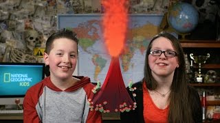 Make a Volcano! | Nat Geo Kids Volcano Playlist