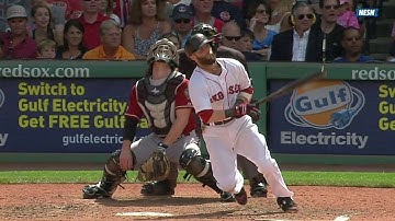 ARI@BOS: Red Sox go up 2-0 on Pedroia