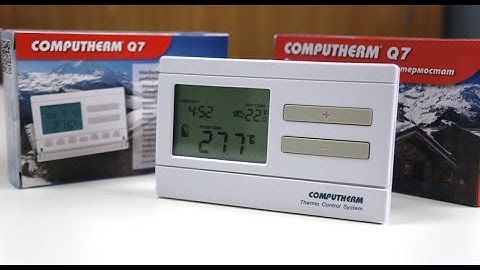 Computerm Q7 программирование с обогревателем Билюкс