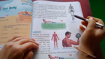 Science || Our Body || Chapter-5 ||Class-2 || Part- 1 #science #humanbody  #chapter5