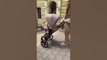 Вот насколько легко коляска Cybex Priam справляется с подъемом/спуском 💪