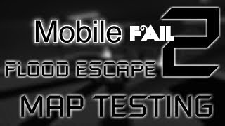 Roblo FLOOD ESCAPE 2 MAP TEST RAINBOW SCI FACILITY (FAIL)