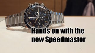 Hands-on with the new Omega Speedmaster First Omega In Space (FOIS)