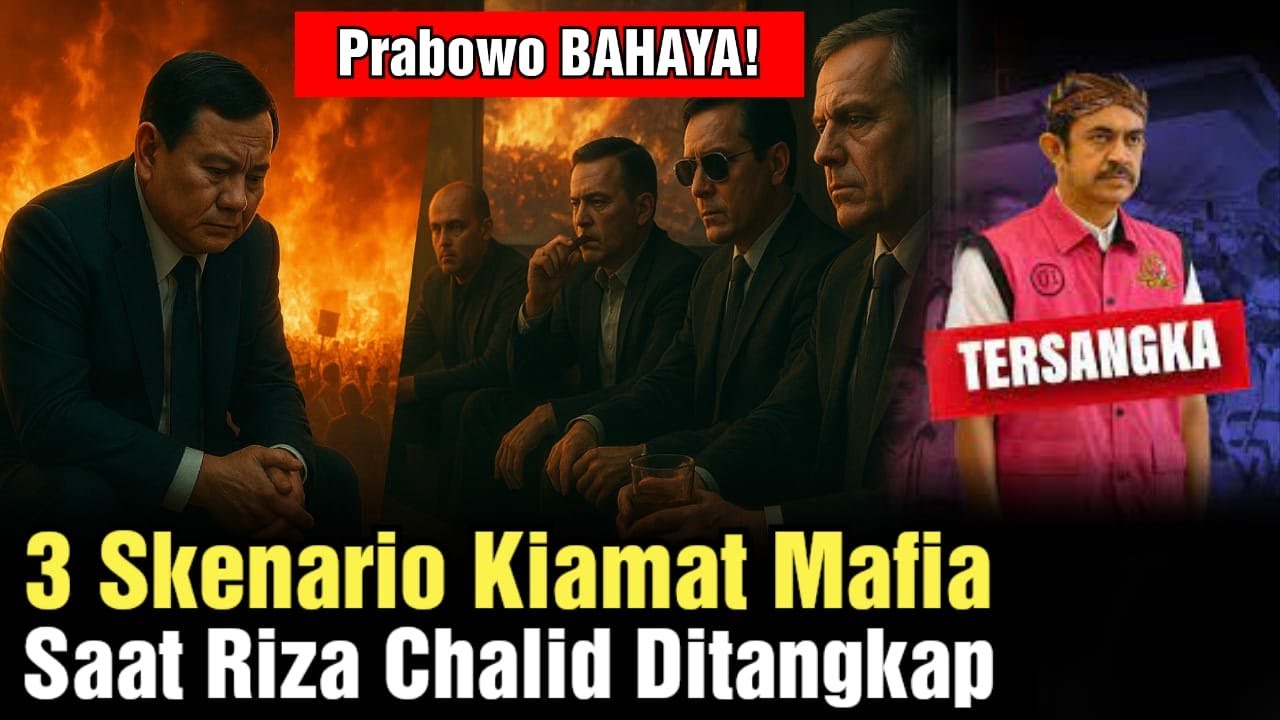 Presiden Bahaya! Detik-Detik Riza Chalid Ditangkap, 3 Skenario KIAMAT Terbongkar
