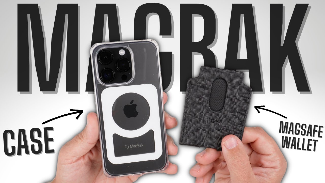 iPhone 14 Pro Case - Magbak Clear Case & MagSafe Wallet - YouTube