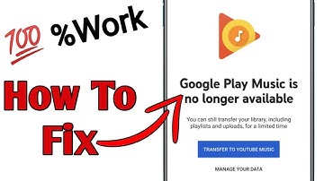 Fix Google Play Music no longer available 💯 problem Solve| Make workit again