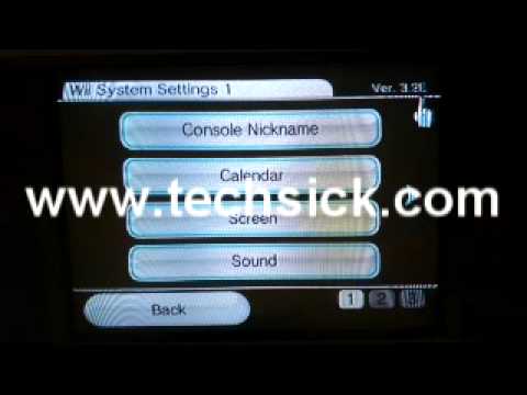 How to check/find your Wii System Menu Version or Firmware Version - YouTube