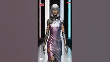 AI on the Runway: Yes or No? 🤔 #futurefashion #scifi
