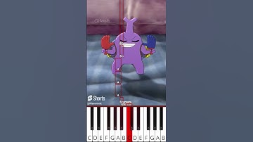 Put my Armour ON ft. FERA (@fash) Poppy Playtime 4 Animation - Octave Piano Tutorial