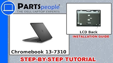 Dell Chromebook 13-7310 (P66G001) LCD Back How-To Video Tutorial
