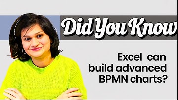 Did You Know Excel Can Build Advanced BPMN Charts? |  @krutikaBorse