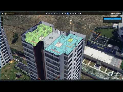 TKGM 3D City Models and Real Estate Management System video cover