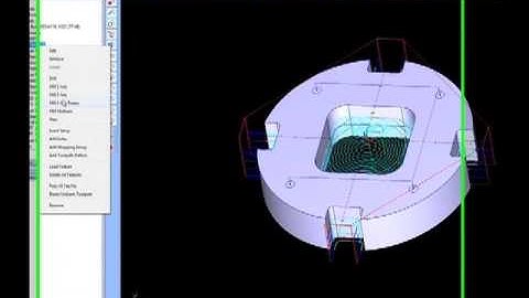 Cad-Cam Software Tool Path Wizard
