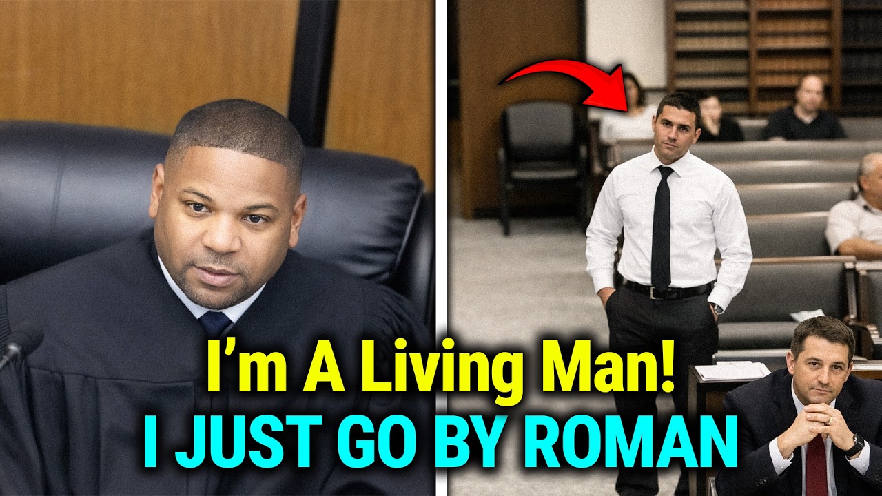 Sovereign Citizen Tries “Living Man” Defense — Judge Calmly Dismantles It