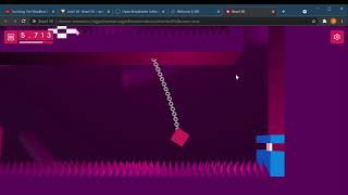 Trying to get a good time on Boxel 3D level 34