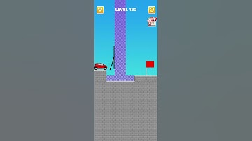 Draw Bridge puzzle level 120 #gaming #gameplay #games #shortvideo #game#drawing #draw #shorts #short