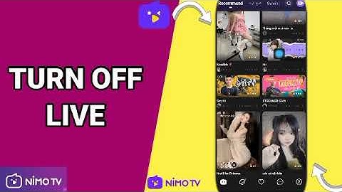 How To Turn Off Live On Nimo Tv App