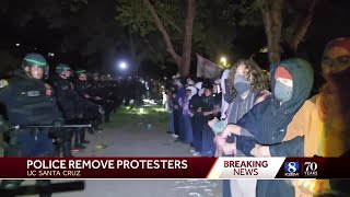 Several proPalestine protestors arrested at UC Santa Cruz