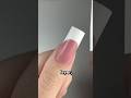 How to create french poly gel dual form