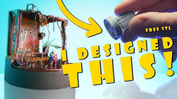 I Made Rain Effect Hobby Tool & Industrial Sci-Fi Diorama