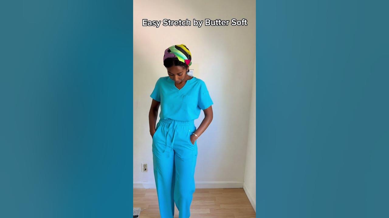 Easy Stretch Scrubs Only $16.99 Review by Meki 