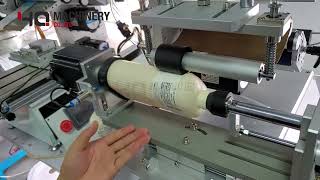 Tabletop labeling machine for flat shampoo bottle|YQ oval bottle shape label applicators