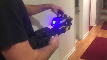 Nerf Halo MA5D Assault Rifle firing and ammo counter