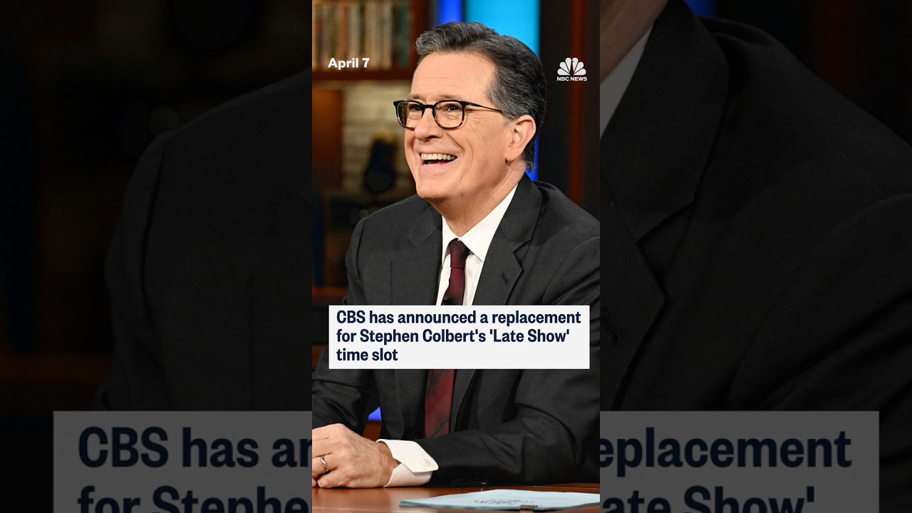 CBS has announced a replacement for Stephen Colbert’s ‘Late Show’ time slot