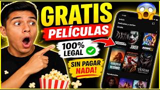 Ver películas gratis 2026 🎬 sin pagar y legal 😱