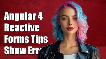 Angular 4 Reactive Forms: How to Show Validation Messages on Submit