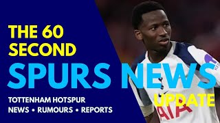 THE 60 SECOND SPURS NEWS UPDATE: West Ham Defeat, Club Want Flags, Team News; Sarr Returns, Women