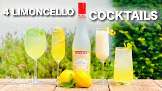 4 LIMONCELLO Cocktails | Cocktail Recipes